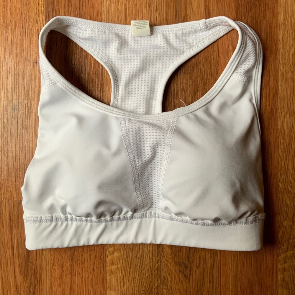 White Fila Sports Bra